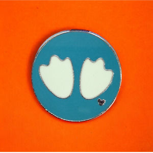 Disney Trading Pin 58424 WDW Hidden Mickey 2007 Series 2 Donalds Feet Footprints